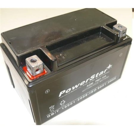 POWERSTAR PowerStar PM7-12A-14 Scooter Battery for Yamaha YJ125T Vino 125 125CC 2004-2009; 2 Year Warranty PM7-12A-14